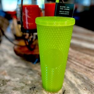 Starbucks Glow-in-the-Dark Lemongrass Bling Tumbler - Venti (24oz)